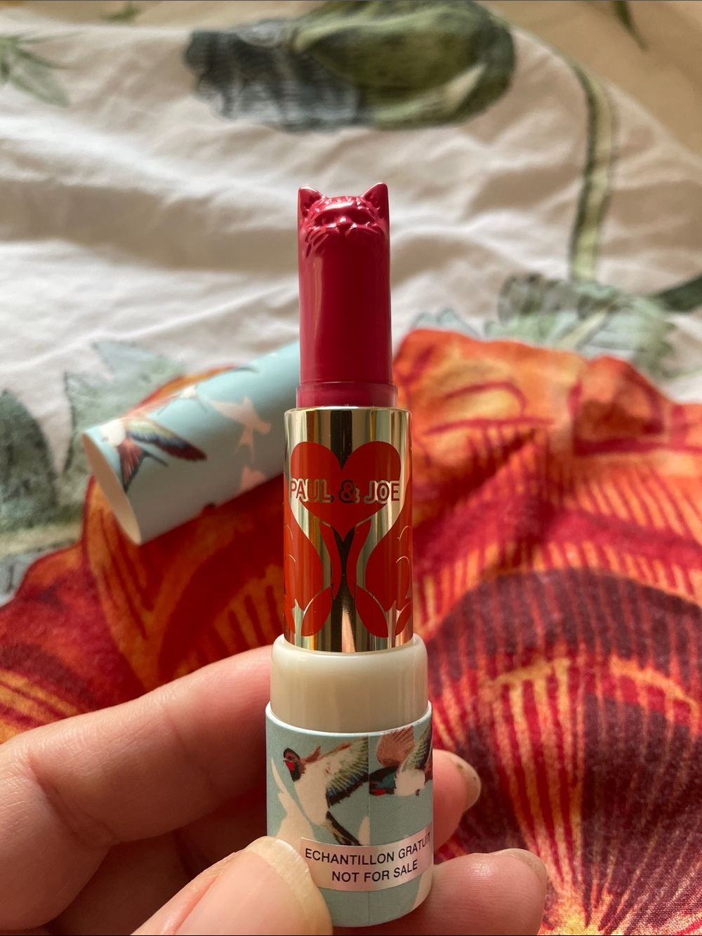 Paul & Joe Cat-Shaped Lipstick in Bright Pink